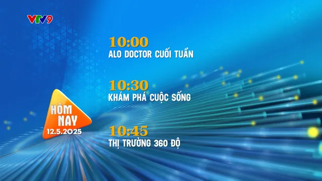 Giới thiệu chương trình hàng ngày (12/5/2025)