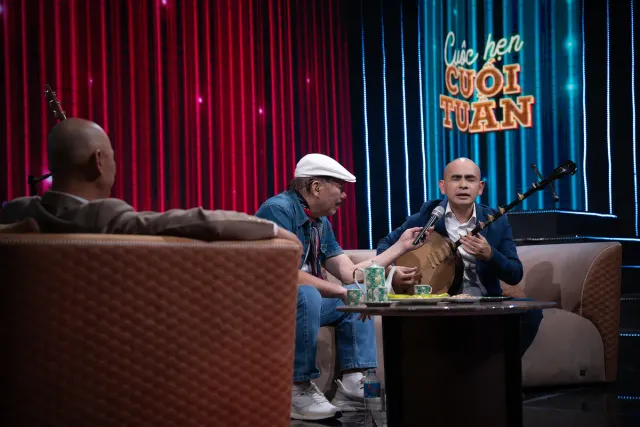 “A Once-in-a-Lifetime Encounter” Between Two Generations of Musicians: Tran Tien and Duc Tri - Ảnh 3.