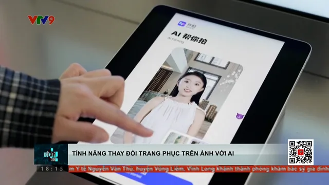 Tính năng thay đổi trang phục trên ảnh với A.I.
