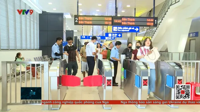 Từ 1/6, dùng CCCD gắn chip để đi metro Bến Thành - Suối Tiên