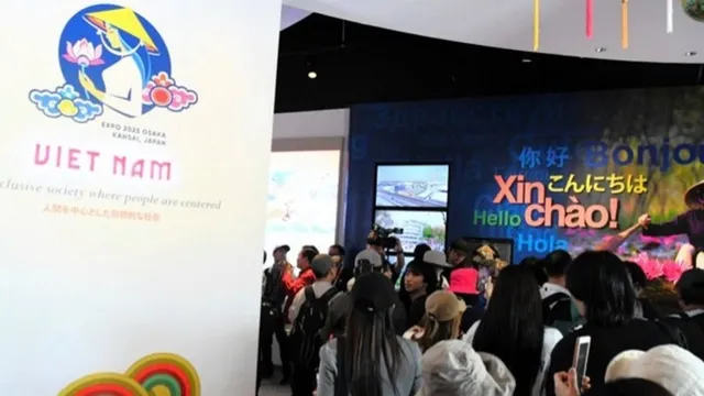 Over 5,000 international visitors celebrate April 30 at Vietnam pavilion, EXPO 2025 Osaka - Ảnh 2.