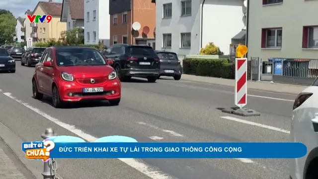 Đức triển khai xe tự lái trong giao thông công cộng