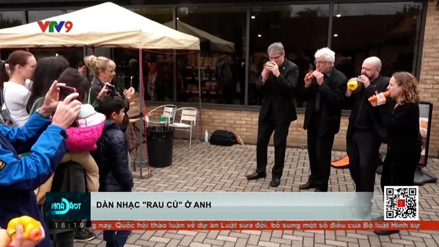Dàn nhạc rau củ ở Anh