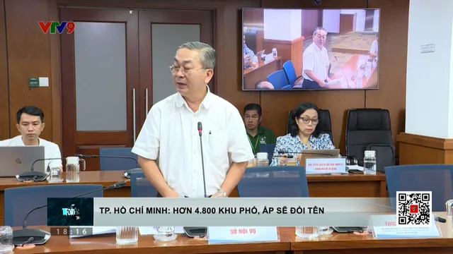Hơn 4.800 khu phố, ấp ở TP.Hồ Chí Minh chuẩn bị đổi tên