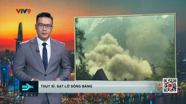 Thụy Sĩ: Sạt lở sông băng