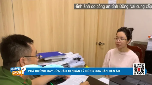 Phá đường dây lừa đảo 10.000 tỷ qua sàn tiền ảo