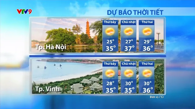 Dự báo thời tiết Sáng (31//5/2025)