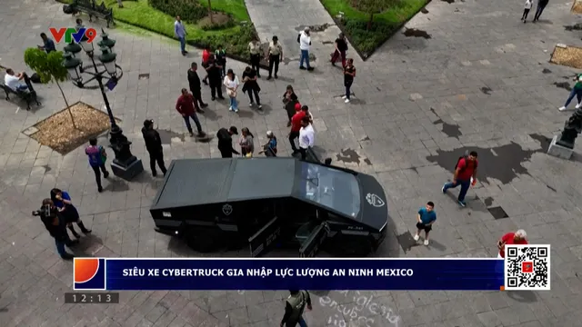 Siêu xe Cybertruck gia nhập lực lượng an ninh Mexico