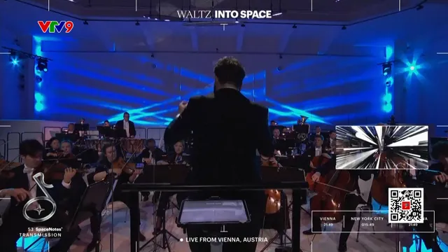 Bản waltz "Sông Danube xanh" được gửi vào vũ trụ