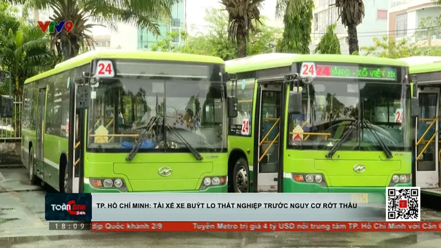 TP. Hồ Chí Minh: Tài xế xe buýt lo thất nghiệp vì nguy cơ rớt thầu