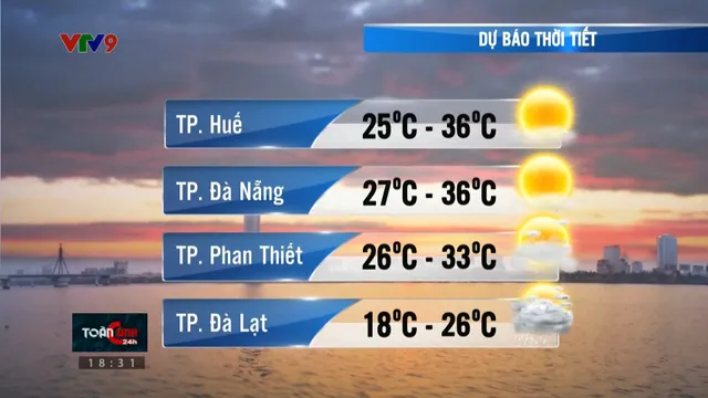 Dự báo thời tiết (04/6/2025)
