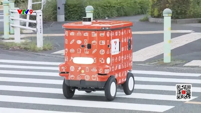 Robot giao hàng