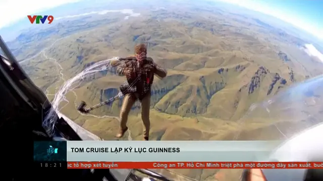 Tom Cruise lập Kỷ lục Guinness cho pha mạo hiểm trong Mission: Impossible