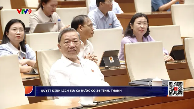 Quyết định lịch sử: Cả nước có 34 tỉnh, thành