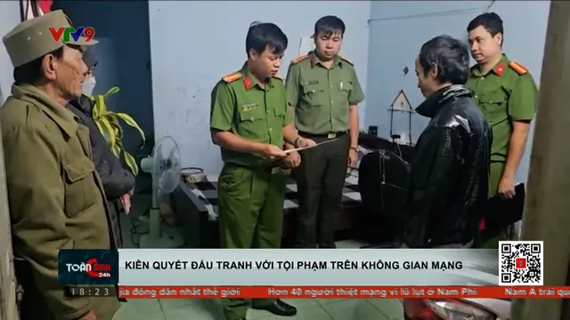 Kiên quyết đấu tranh với tội phạm trên không gian mạng