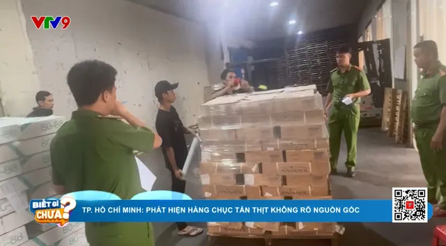 TP. Hồ Chí Minh phát hiện hàng chục tấn thịt không rõ nguồn gốc