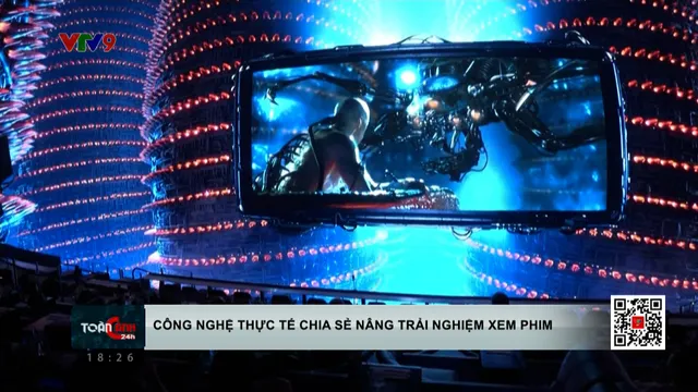 Công nghệ thực tế chia sẻ nâng trải nghiệm xem phim