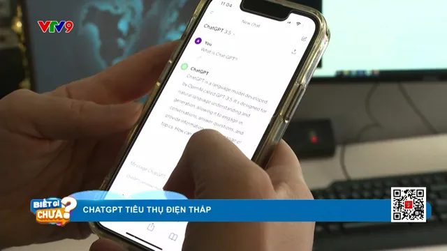 ChatGPT tiêu thụ điện thấp