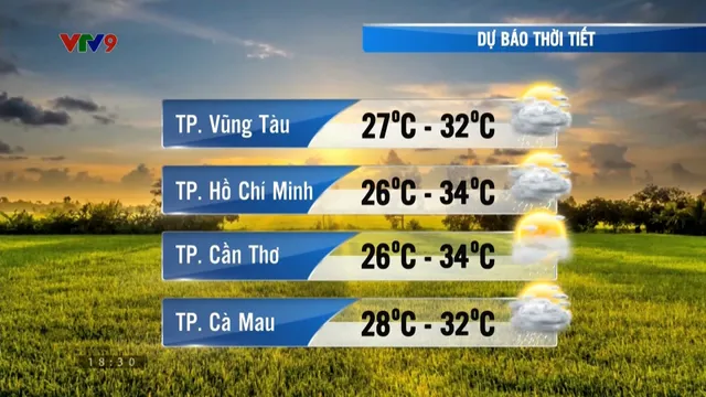 Dự báo thời tiết (16/6/2025)