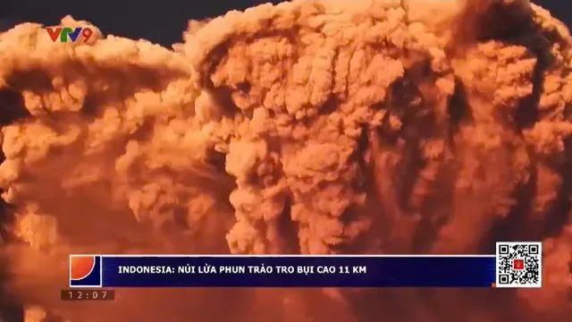 Indonesia: Núi lửa Lewotobi Laki-laki phun trào tro bụi 11m