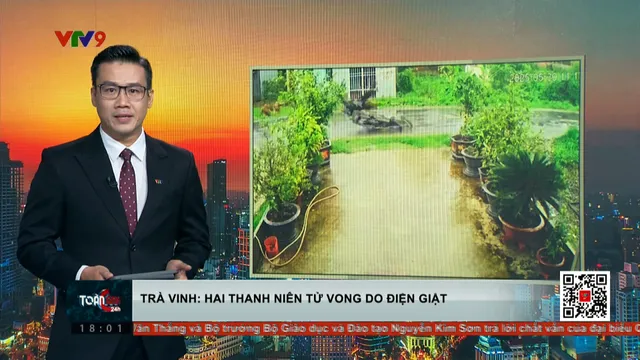 Trà Vinh: 2 thanh niên tử vong do điện giật
