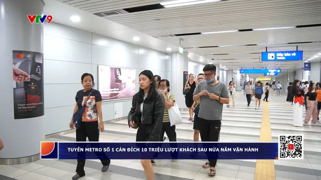 Metro cán mốc đón 10 triệu lượt khách