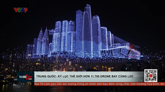 Trung Quốc: Kỷ lục thế giới ''hơn 11.700 drone bay cùng lúc''