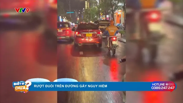 Alo V9: Chạy xe nguy hiểm trên đường phố