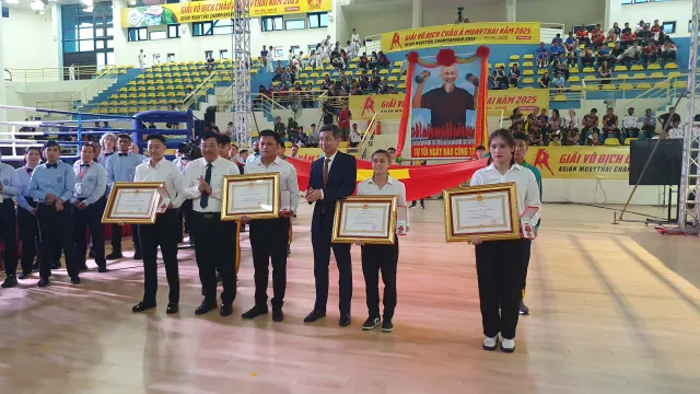Khai mạc Giải Muay vô địch châu Á 2025- Ảnh 2. Khai mạc Giải Muay vô địch châu Á 2025- Ảnh 2.