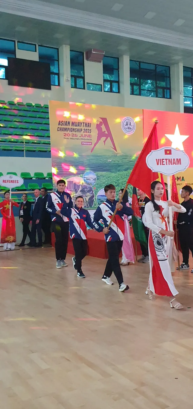 Khai mạc Giải Muay vô địch châu Á 2025- Ảnh 1. Khai mạc Giải Muay vô địch châu Á 2025- Ảnh 1.