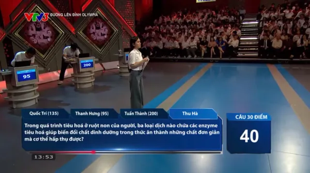 Road to Olympia Mount: A Thrilling Race – Hanoi Schoolboy Advances to Quarter 3 with Impressive Performance - Ảnh 7.