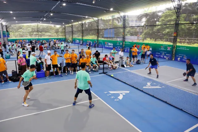 VTV Pickleball Open 2025 Tournament Marks the 100th Anniversary of the Vietnamese Revolutionary Press Day - Ảnh 5.
