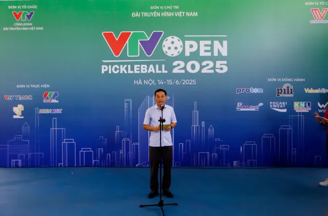VTV Pickleball Open 2025 Tournament Marks the 100th Anniversary of the Vietnamese Revolutionary Press Day - Ảnh 1.