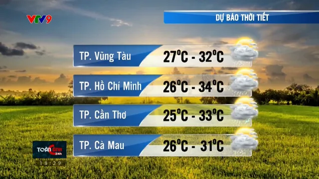 Dự báo thời tiết (23/6/2025)