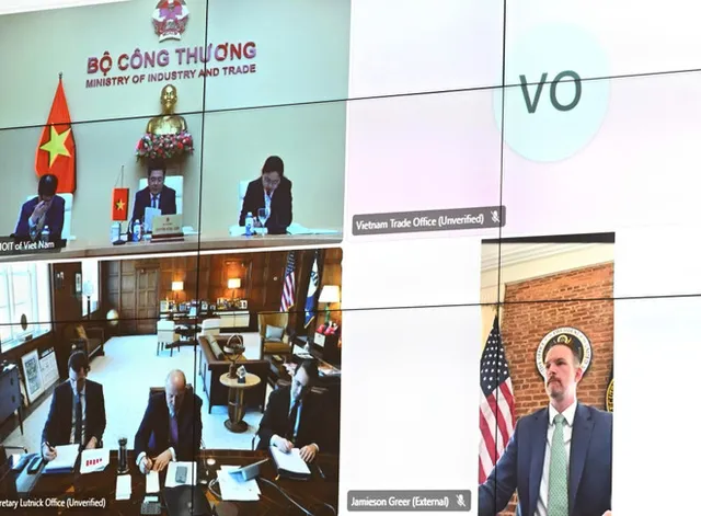 Vietnam, US hold virtual ministerial talks on reciprocal trade - Ảnh 1.