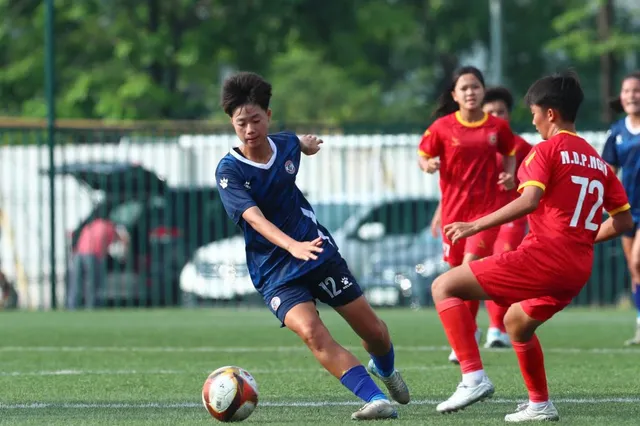 TP Hồ Chí Minh có chiến thắng đầu tay tại giải U16 VĐQG 2025- Ảnh 1. TP Hồ Chí Minh có chiến thắng đầu tay tại giải U16 VĐQG 2025- Ảnh 1.