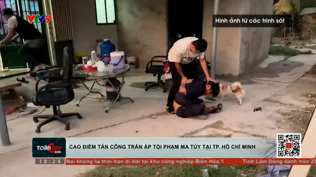 Cao điểm tấn công, trấn áp tội phạm ma túy tại TP. Hồ Chí Minh