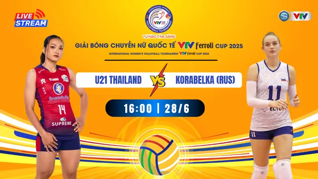 Lịch thi đấu và trực tiếp VTV Ferroli Cup 2025 ngày khai mạc, 28/6: Chờ chiến thắng của ĐT Việt Nam
- Ảnh 2. Lịch thi đấu và trực tiếp VTV Ferroli Cup 2025 ngày khai mạc, 28/6: Chờ chiến thắng của ĐT Việt Nam
- Ảnh 2.