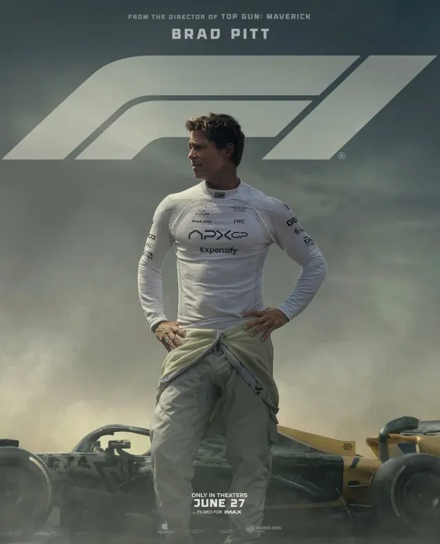 “F1” - bom tấn đua xe sắp “cán mốc” rạp chiếu với Brad Pitt cực ngầu, lấy cảm hứng từ “Top Gun”