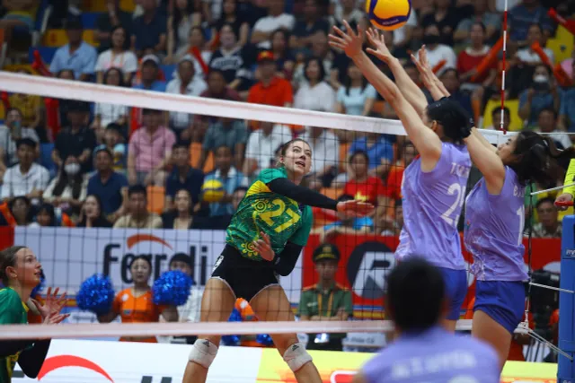 Tuyển Việt Nam ra quân thắng lợi ở VTV Ferroli Cup 2025
- Ảnh 1. Tuyển Việt Nam ra quân thắng lợi ở VTV Ferroli Cup 2025
- Ảnh 1.