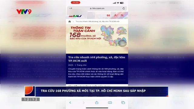 Tra cứu 168 phường xã mới tại TP. Hồ Chí Minh sau sáp nhập