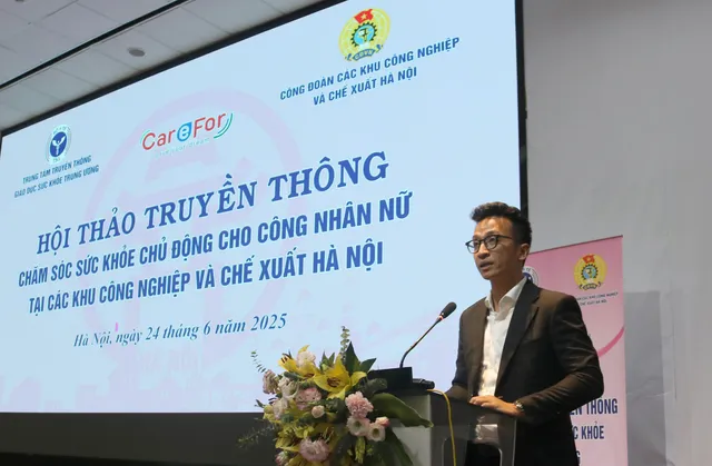 Nâng cao nhận thức chăm sóc sức khỏe chủ động cho công nhân nữ- Ảnh 4.