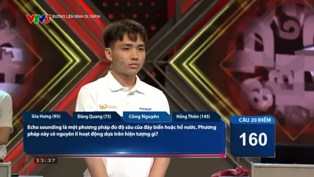 Road to Olympia Mount: Thai Binh Schoolboy Stages Remarkable Comeback to Win  Laurel Wreath - Ảnh 6.