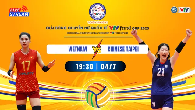 ĐT bóng chuyền nữ Việt Nam nhận thưởng 100 triệu khi vào bán kết VTV Ferroli Cup 2025
- Ảnh 3. ĐT bóng chuyền nữ Việt Nam nhận thưởng 100 triệu khi vào bán kết VTV Ferroli Cup 2025
- Ảnh 3.