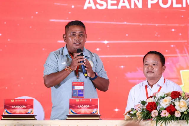 Giải bóng đá Công an, Cảnh sát ASEAN mở rộng 2025: 
Sân chơi thể thao kết nối lực lượng thực thi pháp luật khu vực
- Ảnh 2. Giải bóng đá Công an, Cảnh sát ASEAN mở rộng 2025: 
Sân chơi thể thao kết nối lực lượng thực thi pháp luật khu vực
- Ảnh 2.