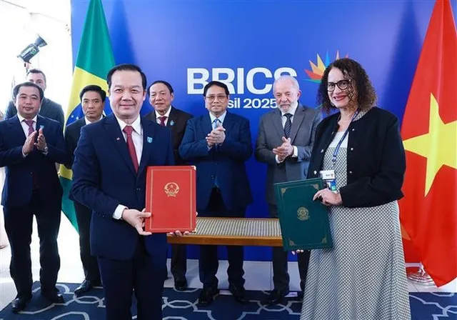 Vietnamese Prime Minister holds talks with Brazilian President in Rio de Janeiro - Ảnh 2.