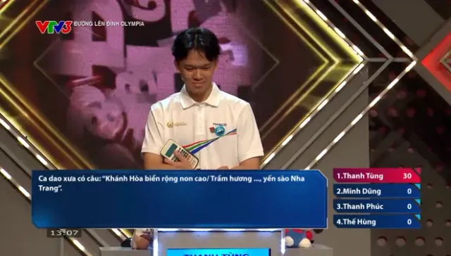 Road to Olympia Mount: Convincing Victory for the Schoolboy from Khanh Hoa - Ảnh 3.