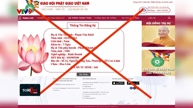 Khóa tu mùa hè - cẩn trọng khi đăng ký trực tuyến