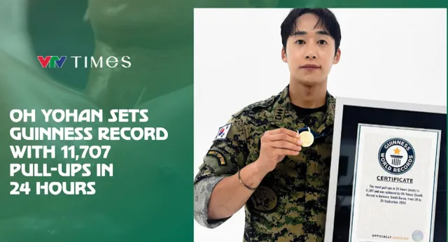 Oh Yohan: Cựu đặc nhiệm "Hổ trắng" lập kỷ lục Guinness gây sốc với 11.707 lần hít xà trong 24 giờ