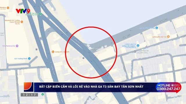 Alo V9 (12/7/2025): Bất cập biển cấm và lối rẽ vào nhà ga T3 Tân Sơn Nhất